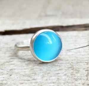 Impresionante ojo de gato 8x10mm forma ovalada bisel conjunto plata chapado en oro anillo hecho a mano anillo para regalo de aniversario - Product Image 4