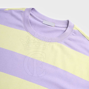 Venta al por mayor tasa camiseta mujer 100% algodón cuello redondo diseño personalizado OEM Logo personalizado Color diseño mujer camiseta - Product Image 5