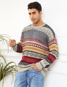 Suéter de Moda de Invierno, 100% Cachemira, para Hombre, con Logotipo Frontal Personalizable, Calidad Premium, Servicio OEM - Product Image 4