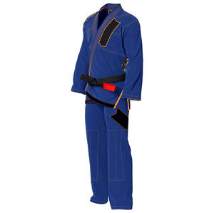 เครื่องแบบ Jiu Jitsu unisex สำหรับทุกเพศ, ชุดคอตตอนสีดำระบายอากาศได้ดีดีไซน์ใหม่ - Product Image 5
