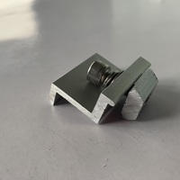Collier de serrage en aluminium de haute qualité pour applications de montage solaire sur toiture et au sol, abris de voiture - HOLCOM HOL.EC-35-F1 Anodisé Fabriqué au Vietnam