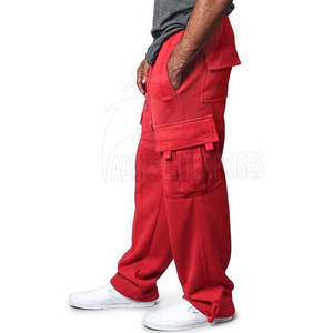 High Street <b>Men's</b> Casual Sweatpants <b>Elastic</b> Mid <b>Waist</b> Lightweight Cotton Straight Pattern <b>Trousers</b> Hip Hop Streetwear 8XL Size - Product Image 5