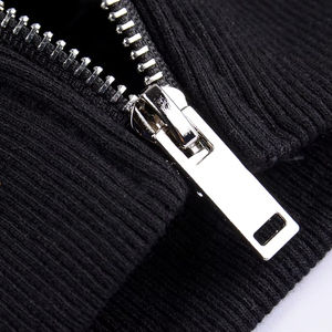 New Fashion Rhinestone <b>Skeleton</b> <b>Full</b> Face Zip Front Logo Winter Heavy Weight <b>Full</b> Zip up Streetwear Hoodie for Men Women - Product Image 6
