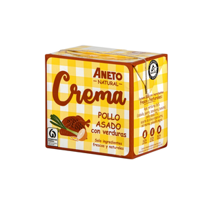 Sopa cremosa de pollo asado hecha en España de gran calidad-6x500ml Caldo instantáneo listo para exportar - Product Image 1