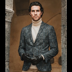 ถุงมือหนังห้านิ้วแฟชั่นหนังขนสัตว์หนังแกะถุงมือฤดูหนาวฤดูใบไม้ร่วงขนสัตว์ความร้อนขนแกะสำหรับกลางแจ้งถุงมือข้อมือใช้ในชีวิตประจำวัน - Product Image 3