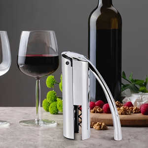 Sacacorchos de Vino de Estilo Moderno Premium con Palanca de Aleación de Zinc y Acero Inoxidable para Uso en el Hogar, Bares y Restaurantes, Regalo Perfecto para las Fiestas - Product Image 4