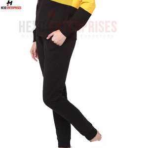 Survêtements de sport décontractés pour femmes professionnelles Design jaune et noir personnalisé avec logo Offre Spéciale à un prix - Product Image 6