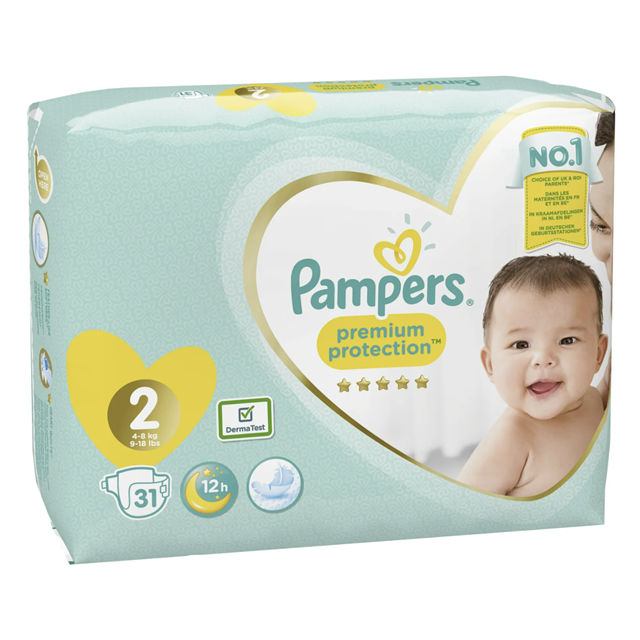 Pampers Premium Protection 1,2,3, Pampers Diapers Soft and Dry Diapers  Premium Protection
