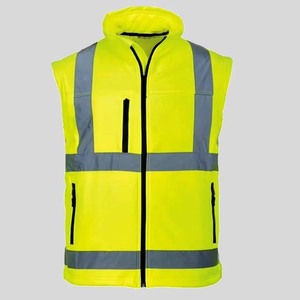 เสื้อแจ็คเก็ตนิรภัยสะท้อนแสงคุณภาพสูงรุ่นใหม่ คลาส 1 กันน้ำ ไฟ LED  โลโก้สั่งทำได้ OEM/ODM สำหรับเดินป่ากลางแจ้ง - Product Image 6