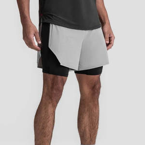 New Arrival Custom Logo Solid Embroidered Men's Gym <b>Shorts</b> Quick Dry Casual Design 100% Cotton OEM Service at Low Price - Product Image 6