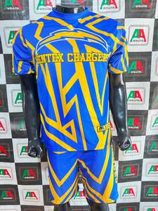 Camisetas personalizables de poliéster transpirable para hombre, impresión sublimada de tinte a todo color, tela de punto, cuello Puff, foto Real - Product Image 6