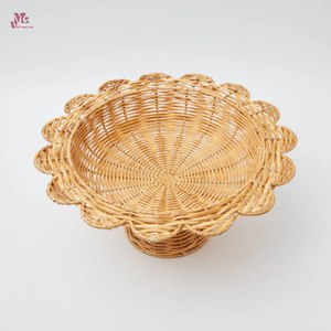 Restaurantware Natural Rattan Shell <b>Bowls</b> Wood <b>Bowls</b> with <b>Ceramic</b> for Parties or Catering Made in Vietnam - Product Image 2