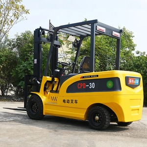 Carretilla elevadora eléctrica 1 tonelada 2 toneladas 3 toneladas granja todo terreno potente terreno áspero carretilla elevadora duradera entrega mundial precio bajo - Product Image 4