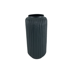 Modern Design Iron Metal Flower <b>Vase</b> Black Finished for Home and Wedding Tabletop Decoration Metal <b>Vase</b> Handmade Bulk - Product Image 1