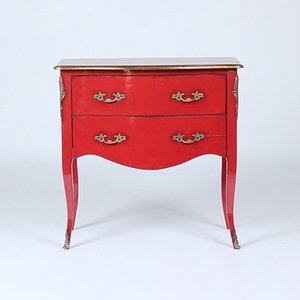 Meuble console en bois massif n ° 2603 pour décorer le salon avec deux tiroirs à bon prix d'Indonésie - Product Image 5