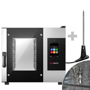 Four combiné électrique professionnel - Commandes à écran tactile - 5x GN 1/1 - incl. Système de lavage automatique, Sonde de température centrale - Product Image 1