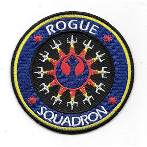 Écusson brodé à repasser avec logo d'escadron - Product Image 1