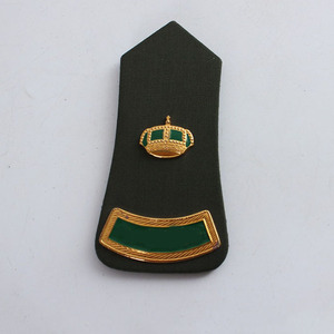 Handmade <b>shoulder</b> epaulettes for performers featuring gold braid and fringe perfect for uniform decoration epaulettes for Sale - Product Image 2