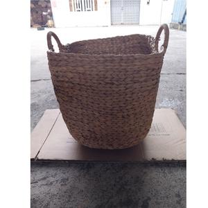 3-Piece Natural Vintage Water Hyacinth Organizer Set Tall Square Multifunction Sustainable <b>Storage</b> <b>Boxes</b> & <b>Bins</b> - Product Image 2