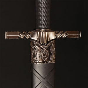 Espada Medieval Hecha a Mano, Exquisita Espada Pequeña de Metal, Acero Inoxidable-HSE - Product Image 4