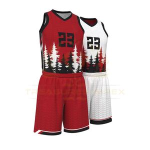 ชุดบาสเก็ตบอลชุดออกแบบเอง U Nisex กีฬาการแข่งขันการฝึกอบรมชุดทีมเสื้อผ้าเสื้อผ้าบาสเกตบอลสวมใส่ - Product Image 1