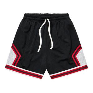 Custom Long Drawstring Mesh Shorts 100% Polyester Heavyweight Thick Mesh Men's Basketball Shorts Best Fashion Short - Product Image 1