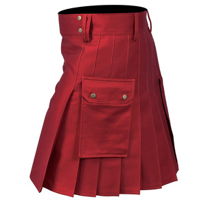 Kilt pour hommes en tartan de qualité supérieure Kilt de travail traditionnel des Highlands à vendre avec logo personnalisé Service de vente en gros - Product Image 3