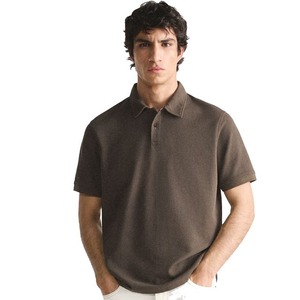 Haute qualité à manches courtes grande taille pour Polo pour hommes décontracté séchage rapide sensation de fraîcheur évacuation de l'humidité couleur unie personnalisé - Product Image 6