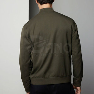 Blouson d'hiver pour homme à manches longues, nouveau design, avec logo sur le devant, tissu respirant en polyester/nylon à séchage rapide - Product Image 4