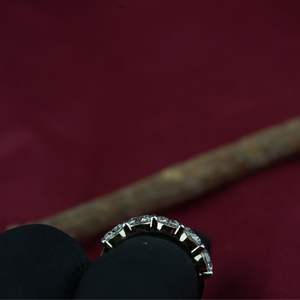 Anillo de diamante cultivado en laboratorio de lujo 3.00Ct corte redondo VS1 IGI SGL certificado Oro rosa oro plata compromiso boda joyería proveedor - Product Image 5