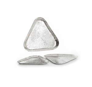 Plateau de service en aluminium classique avec golden mate fini avec la meilleure qualité et un excellent design personnalisé disponible à bas prix - Product Image 3