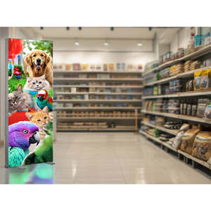 LIGHTBOX FOLD 2go Parete Espositiva – Sistema di Telaio LED Pieghevole con Stampa Tessile Doppia Faccia - Product Image 1