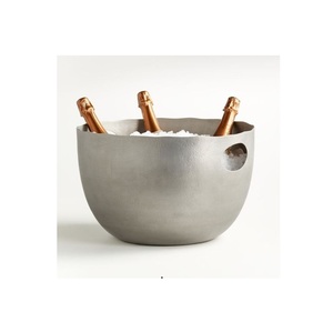 Bañera de bebidas para vino y almacenamiento de cerveza de lujo, nuevo enfriador de vid moderno, utensilios para Bar, cubo de hielo para fiestas y bodas - Product Image 1