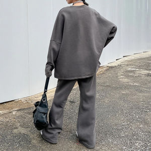 Ensemble de Jogging pour femmes, séchage rapide, de haute qualité, vente en gros, baggy oversize, ensemble 2 pièces, survêtement de créateur - Product Image 2