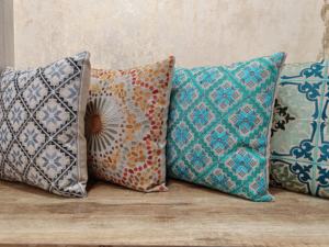 Tendance 100% coton coussin taie d'oreiller Vintage broderie nouveau Style traditionnel solide avant arrière Shamrey pour la décoration intérieure - Product Image 4