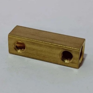 Giá tốt nhất 2 cách bền Brass nhanh chóng mối nối thiết bị đầu cuối dây piggyback Spade kết nối đôi Spade kết nối - Product Image 5