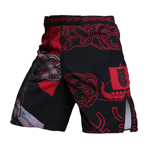 Ropa de artes marciales transpirable mejor calificada, sublimación personalizada impresa para adultos, pantalones cortos de entrenamiento de talla grande Mma a precios razonables - Product Image 2