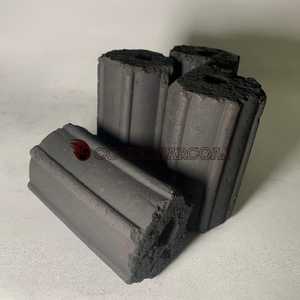 Briquettes de charbon de bois écologiques pour barbecue en coquille de noix de coco avec production durable, performance sans odeur - Product Image 1