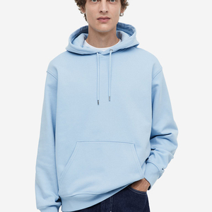 Pull-over vierge personnalisé de haute qualité fabriqué en usine Sweat-shirt à capuche pour hommes grande taille avec impression bouffante - Product Image 6