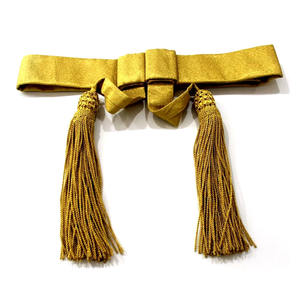 Ceintures et ceintures en gros uniforme ceinture ceinture ceinture rouge taille ceinture avec glands faits à la main - Product Image 2