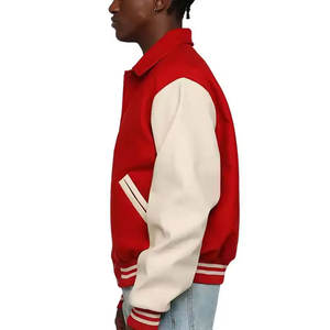 Chaqueta Varsity para Hombre, Resistente, para Exteriores, con Logotipo Personalizado Impreso, Estética Minimalista - Product Image 2