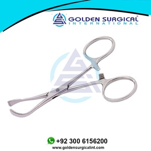 คลิปหนีบผ้าผ่าตัด ลอร์นา เอ็ดนา คีมจับห้ามเลือดทางการแพทย์ แบบไม่มีรู ฟันละเอียด ขายส่ง - Product Image 6