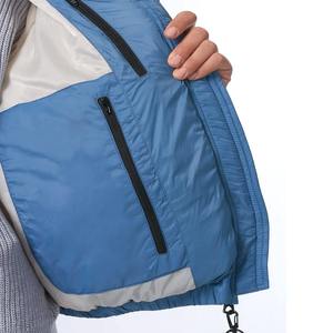 แจ็กเก็ตปลาปักเป้าแบบสั้นสำหรับผู้หญิงพร้อมฮู้ดสีดำวัสดุที่ดีที่สุดสำหรับผู้หญิงแจ็คเก็ตขนเป็ดแขนยาวระบายอากาศได้ดี - Product Image 6