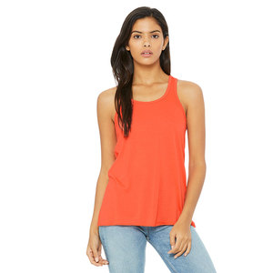 เสื้อกล้ามเว้าหลังลายพลิ้วไหวสำหรับผู้หญิงเสื้อกล้ามผ้าแคนวาสสีพีชระบายอากาศได้ดี - Product Image 4