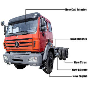 Nuevo Chasis de Camión Volquete 2023, Diésel Euro 5, Tracción 8x4, Capacidad 50T, Motor Weichai, Dirección Derecha/Izquierda, Volquete Trasero - Product Image 4