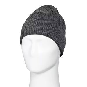 Gorro de punto con puños para hombre con logotipo propio de diseño personalizado, gorros cálidos de invierno Unisex, gorro de acrílico 2026 - Product Image 1