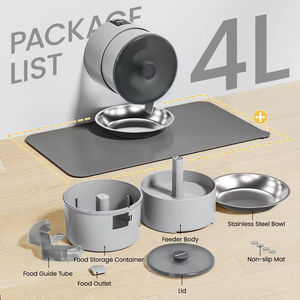Toptan akıllı <span class=keywords><strong>Pet</strong></span> malzemeleri | Duvara monte WiFi <span class=keywords><strong>Pet</strong></span> besleyici 4L | APP kontrollü otomatik kedi köpek maması dağıtıcı - Product Image 2
