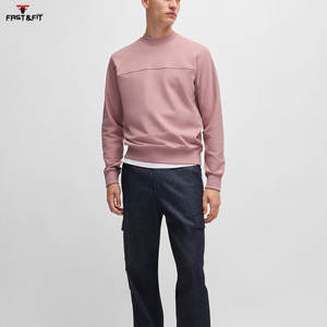 Vente chaude col rond hommes sweats thermiques conception personnalisée brodés nouveautés pour la saison d'hiver les plus populaires à vendre - Product Image 4