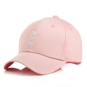 Gorra de béisbol de hip hop con Logo personalizado, gorra de béisbol de algodón con bordado deportivo, Logo personalizado, 5 paneles, venta al por mayor - Product Image 3