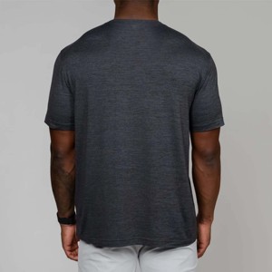 T-shirt de performance à la mode pour hommes de nouveau design durable, respirant et idéal pour la course à pied et le sport T-shirt pour hommes - Product Image 4